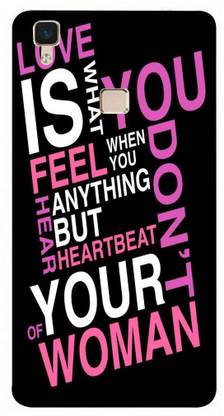 wowdesignhub Back Cover for VIVO V3