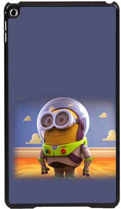 Printtech Back Cover for Apple iPad 6 IPAD6 Minions 2D