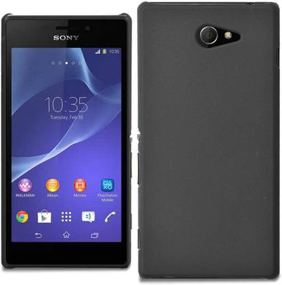 CASE CREATION Back Cover for Sony Xperia M2 dual D2302, XperiaM2 Rubberized Cover Matte Finish
