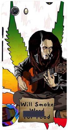 PrintVisa Back Cover for Micromax Q372 Unite 3 Bomarle MMXQ372UN3D10208