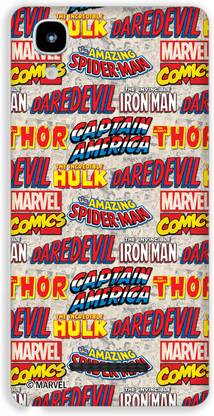 MARVEL Back Cover for Yu Yureka A05510