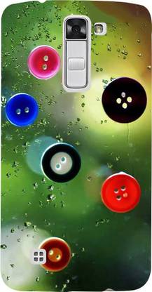 99Sublimation Back Cover for LG K7 X210 X210DS MS330, LG K7 Dual SIM, LG Tribute 5 LS675, LG K7 LGK7 Colorful Button Pattern 3D D1426