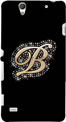 99Sublimation Back Cover for Sony Xperia C4 Dual E5333 E5343 E5363, Sony Xperia C4 Dual XperiaC4Dual Bling Alphabet B 3D D1593
