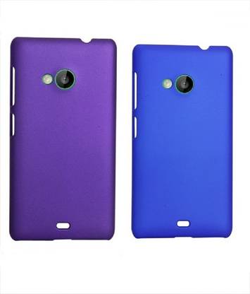 COVERNEW Back Cover for Microsoft Lumia 535 COVERNEW Back Cover Microsoft Nokia Lumia 535- Purple::Royal Blue