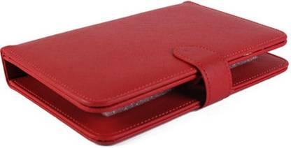OM Book Cover for Lava Q Pad R704 Tablet