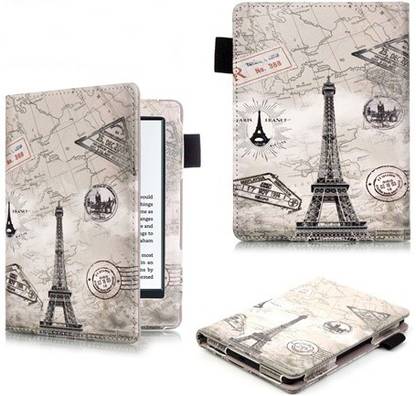 YAOJIN Book Cover for Amazon Kindle E Reader 6" 8th Generation 2016 Launch