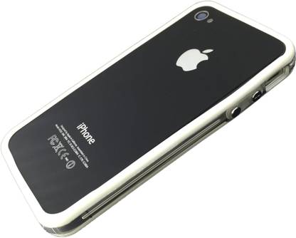 PHOENIX Bumper Case for Apple iPhone 4s Silicon Bumper Iphone 4 4s White
