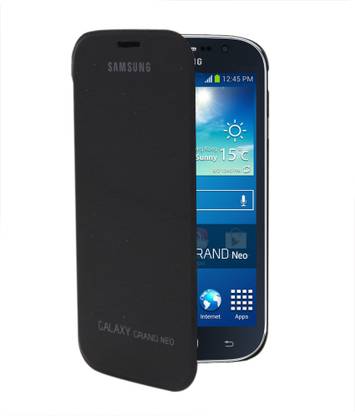 Coverage Flip Cover for SAMSUNG Galaxy Grand Neo GT-I9060 Coverage Flip Cover For Samsung Galaxy Grand Neo GT-I9060 -Black