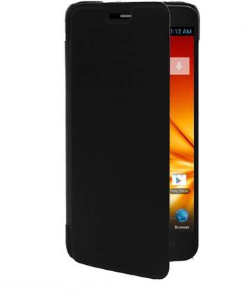 Coverage Flip Cover for Honor 7 Coverage Flip Cover for Huawei Honor 7 - Black