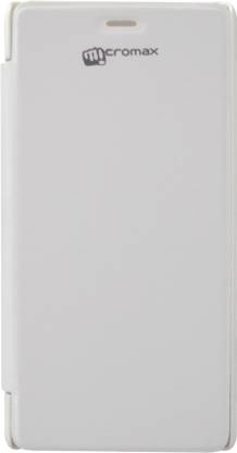 Coverage Flip Cover for Micromax A290 Canvas Knight Cameo Coverage Flip Coverfor Micromax A290 Canvas Knight Cameo - White