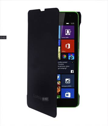 RDcase Flip Cover for Microsoft Lumia 540 RDcase Flip Cover For MicroSoft Lumia 540 - Black