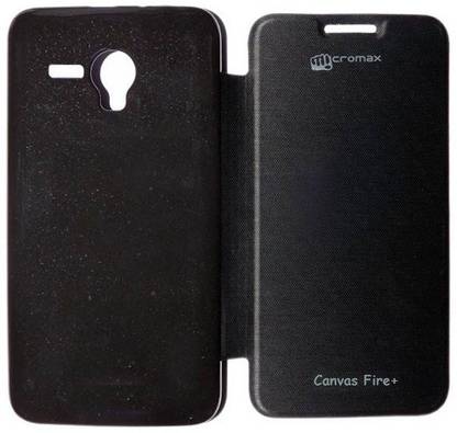 Ifra Flip Cover for Micromax Canvas Fire Plus 4G Q412 (Dual Sim)