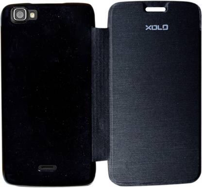 Coverage Flip Cover for XOLO One, XOLO 1 Coverage Flip Cover for XOLO One::XOLO 1 - Black