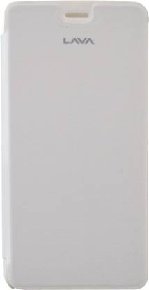 Coverage Flip Cover for Lava Iris X8 Coverage Flip Cover for Lava Iris X8 - White