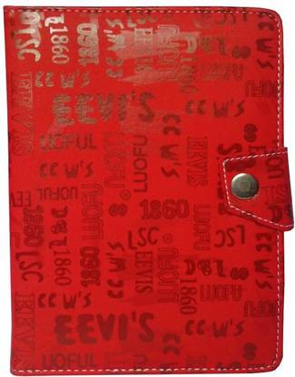 SHRIH Flip Cover for 6 Inch Kindle E-reader E book Reader Red Flip Case Back Cover for 6 Inch Kindle