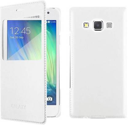 Coverage Flip Cover for Samsung Galaxy J5 Coverage Flip Cover Samsung Galaxy J5 -white