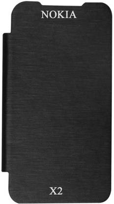 Coverage Flip Cover for Nokia X Coverage Flip Cover for Nokia X2 Dual SIM - Black