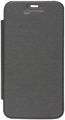 Coverage Flip Cover for Micromax Canvas Doodle 3 A102 Coverage Flip Cover for Micromax Canvas Doodle 3 A102 - Black