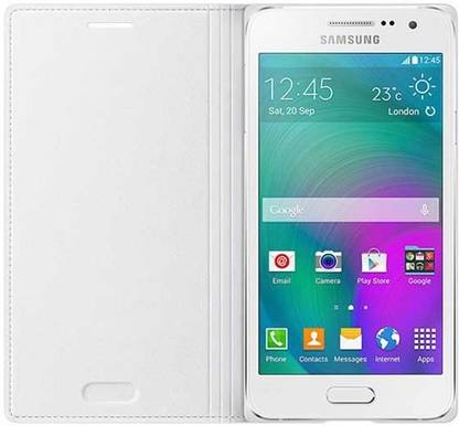 SmartLike Flip Cover for Samsung Galaxy E5 White