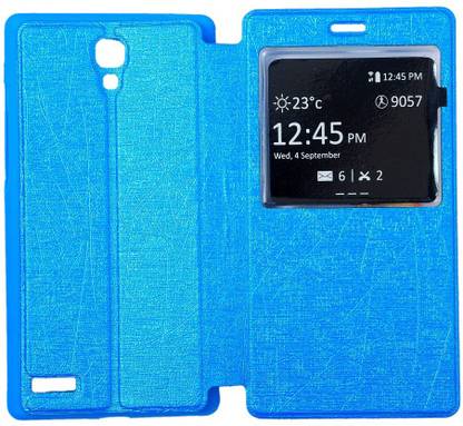 Coverage Flip Cover for Mi Redmi Note 4G