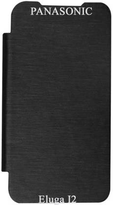 Coverage Flip Cover for Panasonic Eluga I2 Coverage Flip Cover for Panasonic Eluga I2 - Black