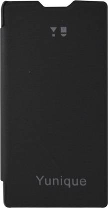 COVERNEW Flip Cover for Yu Yunique COVERNEW Flip Coverfor YU Yunique YU4711 - Black