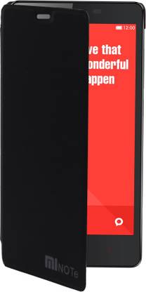 COVERNEW Flip Cover for Mi Redmi Note Prime COVERNEW Flip Cover For Xiaomi Redmi Note Prime- Black