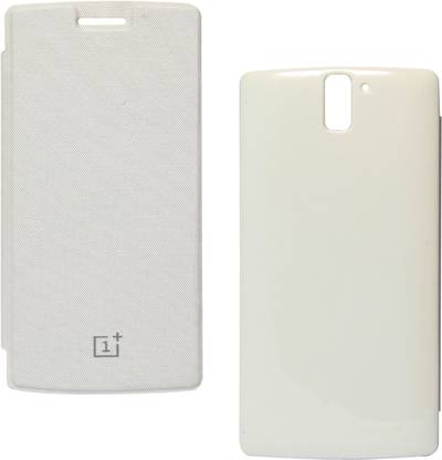 DMG Flip Cover for Cyanogen OnePlus One DMG Hot Pressed Durable Leather Flip Cover For Cyanogen OnePlus One (White)