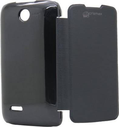 STC Flip Cover for Micromax Canvas Silver 5 Q450