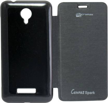 Faltu Flip Cover for Micromax Canvas Spark Q380