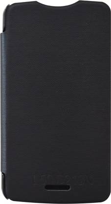 Coverage Flip Cover for LG L50 D213N Coverage Flip Coverfor LG L50 D213N - Black