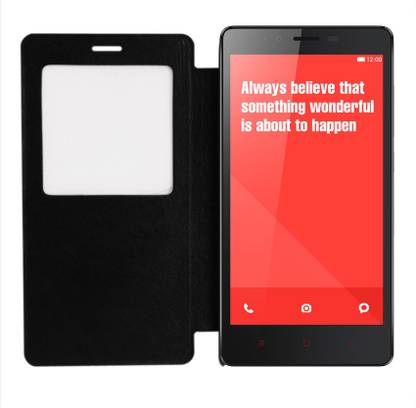 Coverage Flip Cover for Lenovo K4 Note Coverage Flip Cover for Lenovo Vibe K4 Note - Black