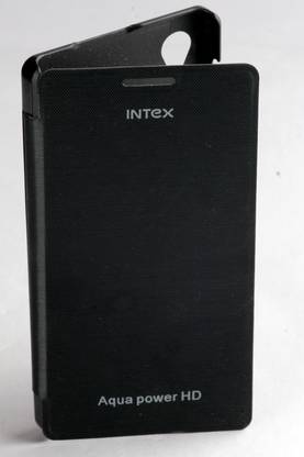 DDF Flip Cover for Intex Aqua Power HD
