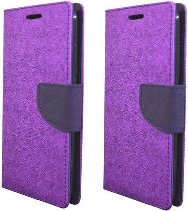 COVERNEW Flip Cover for Microsoft Lumia 540 COVERNEW 2 Flip cover for Microsoft Nokia Lumia 540 -Purple::Purple