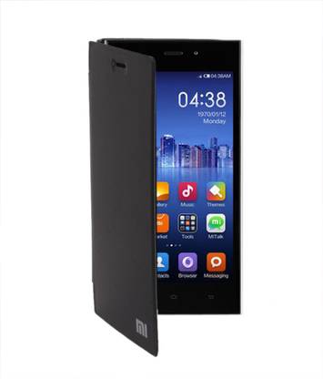 Coverage Flip Cover for Mi 3 Coverage Flip cover for Xiaomi Mi3 - Black