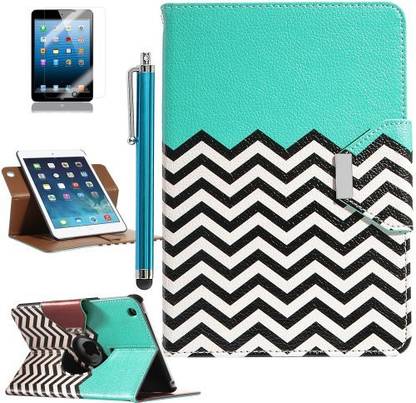 ULAK Front & Back Case for Apple Ipad Mini 360 Rotating Pu Leather Stand Card Holder Case Cover