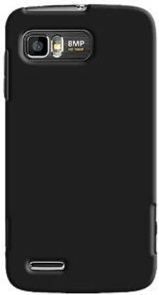 Amzer 92635 Rubberized Black Snap On Crystal Hard Case for Motorola ATRIX 2 MB865