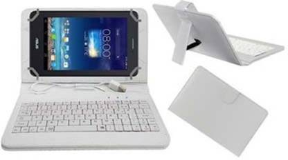 White Keyboard Case for Asus Fonepad 7 ME372CG
