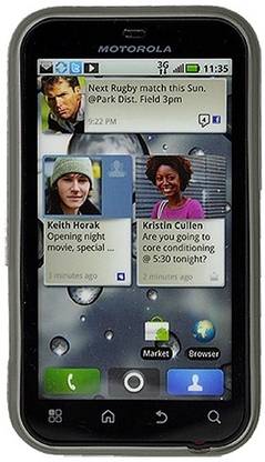 Amzer Back Cover for Motorola DEFY Plus and Motorola DEFY