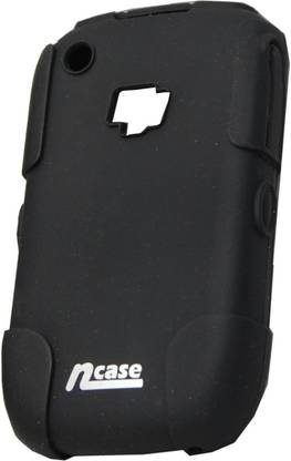 nCase Back Cover for BlackBerry Curve 8520 (Black and Grey)