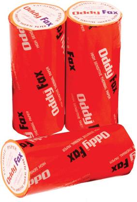Oddy Paper Fax Roll, 210mm x 25m Thermal Cash Register Paper