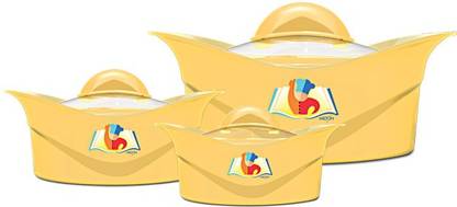 MILTON Regalia Jr. Gift Set of 3 Casserole Pack of 3 Thermoware Casserole Set