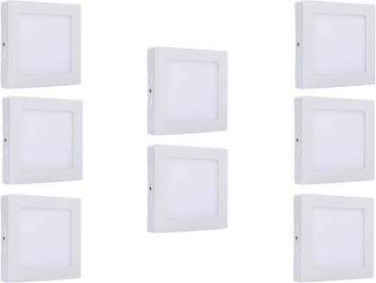 BENE Bene LED 18w Square Surface Panel Ceiling Light, Color of LED Yellow (Pack of 8 Pcs) Ceiling Light Ceiling Lamp