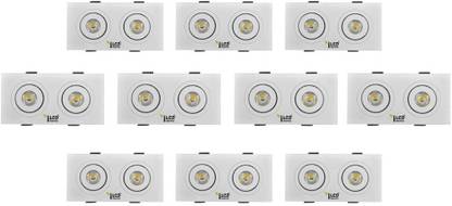 Imperial 2 Watt Twin Spot Light Mini Recessed Ceiling Light Ceiling Lamp