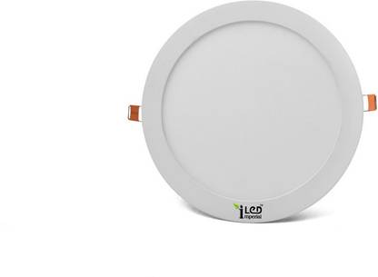 Imperial 18 Watt LED Panel light (Round, Warm White,3000-3500k) Recessed Ceiling Light Ceiling Lamp
