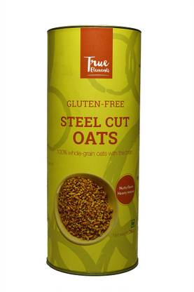 True Elements Steel Cut Oats Plastic Bottle