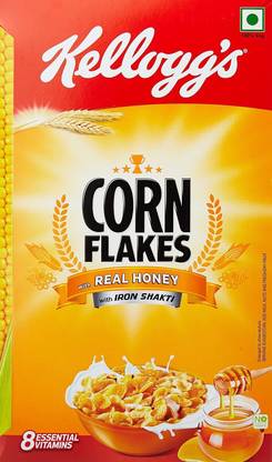 Kellogg's Real Honey Corn Flakes Box
