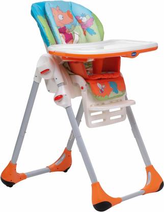 Chicco New Polly 2 in 1 Highchair Wood Friends