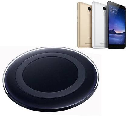 Blufury Wireless Charger for Redmi Note 3 (Input : 5v-2A Fastest) Free Receiver Chip Charging Pad