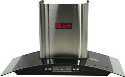 Quba 1315 Wall Mounted Black 1200 CMH Chimney